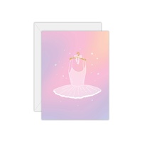 Mad Ally Pink Tutu Card