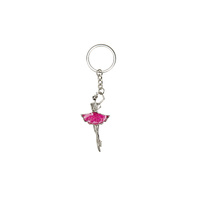 Mad Ally Ballerina Keyring- Pink