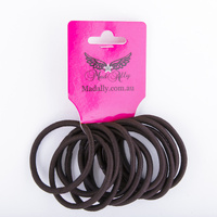 Mad Ally Hair Bands Dark Brown