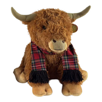 Mad Ally Hamish Highland Cow Tan 42cm