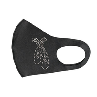 Mad Ally Diamante Child Face Mask Ballet Shoes