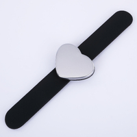 Mad Ally Heart Shaped Magnetic Pin Holder Black