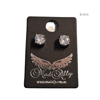 Mad Ally Magnetic Earrings; 6mm