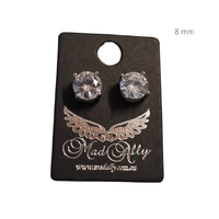 Mad Ally Magnetic Earrings; 8mm