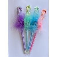 Mad Ally Seahorse Fluffy Pens