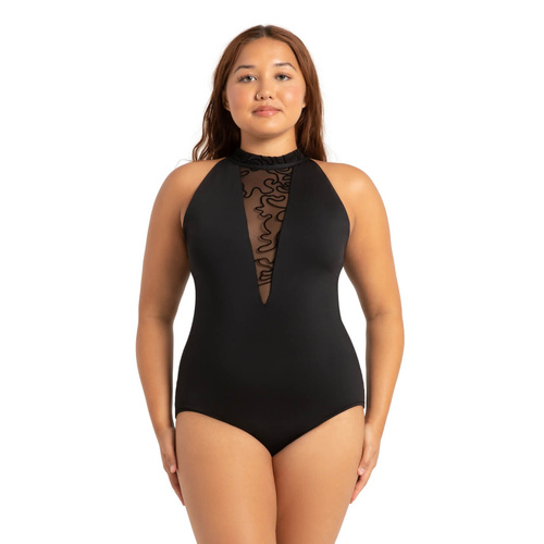 Capezio Danza Leotard Medium; Black 