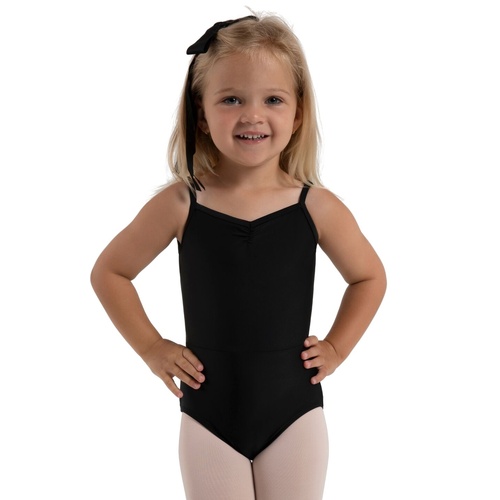 Capezio Kira Leotard; Black; Child Intermediate