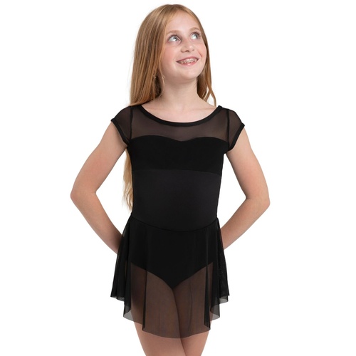 Capezio Opal Dress; Black; Child Intermediate