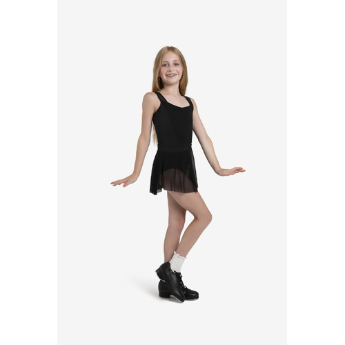 Capezio Songbird Skirt; Black; Child Intermediate