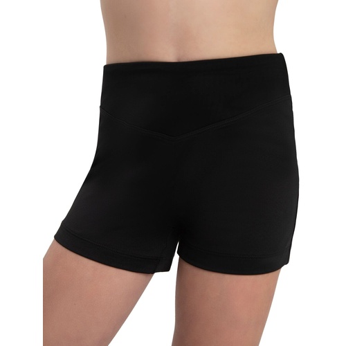 Capezio Jewel Short; Black; Child Intermediate