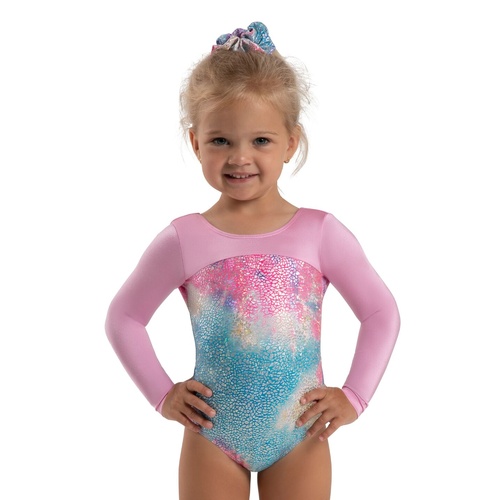 Capezio Lightwave Leotard; Pink Unicorn Sparkle; Child Intermediate
