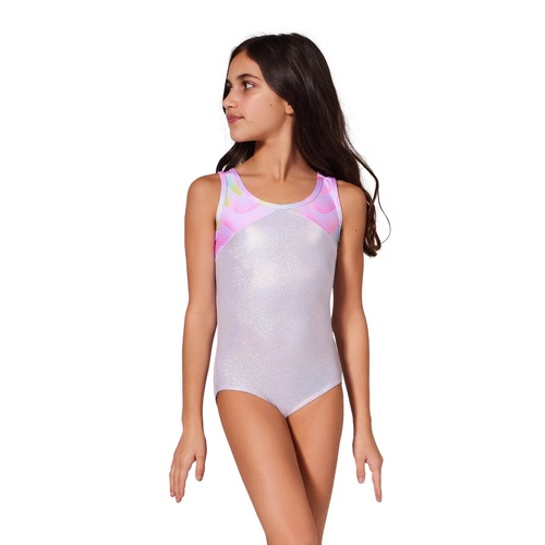 Capezio Sunset Leotard; Child Intermediate; Sunset Wave Orchid