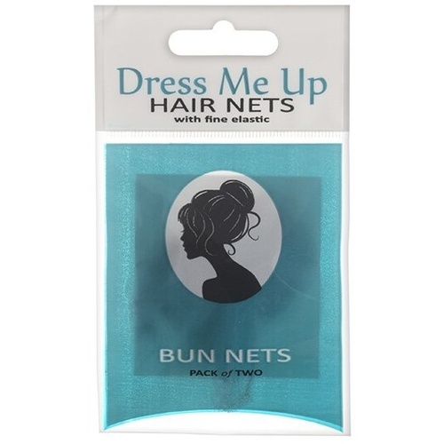 Dress Me Up Bun Nets; Medium Brown