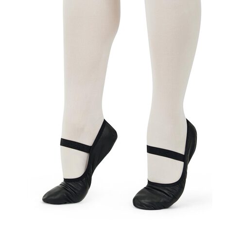 Capezio Lily Ballet Shoe Adult 10; Medium; Black