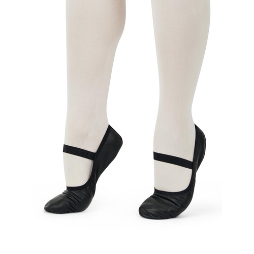 Capezio Lily Ballet Shoe Adult 6; Extra Wide; Black