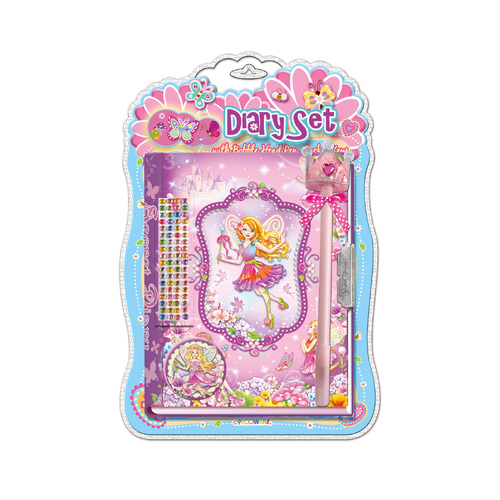 Mad Ally Fairy Diary Set with Crown Pen