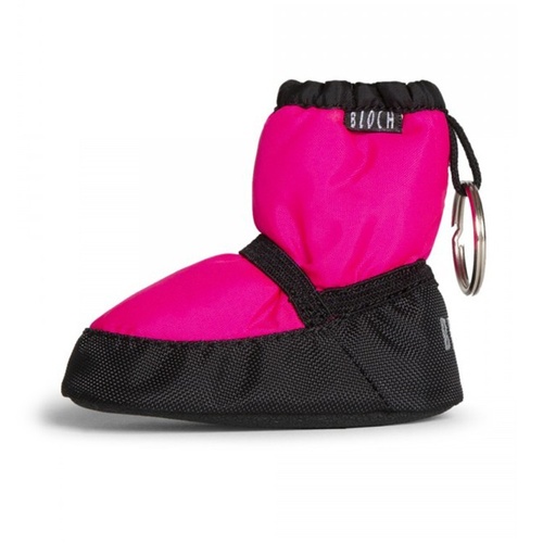 Bloch Mini Bootie Keyring; Pink Fluro