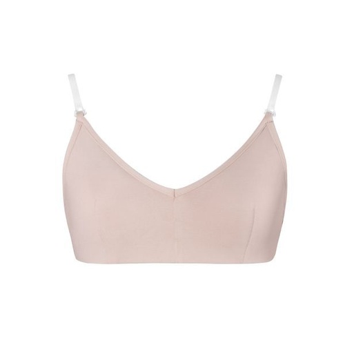 Energetiks Clear Back Bra With Cups Adult Small; Beige