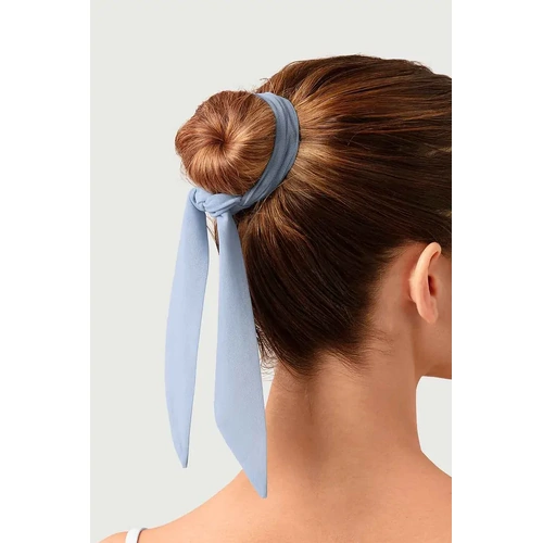 Bloch Fixed Hair Mesh Tie; Bluebird