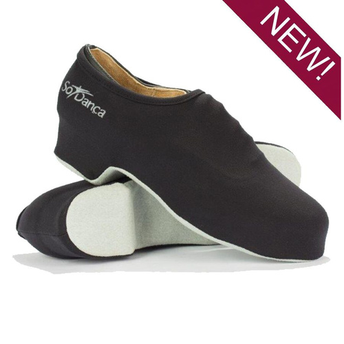 So Danca Tap Shoe Cover Medium Black
