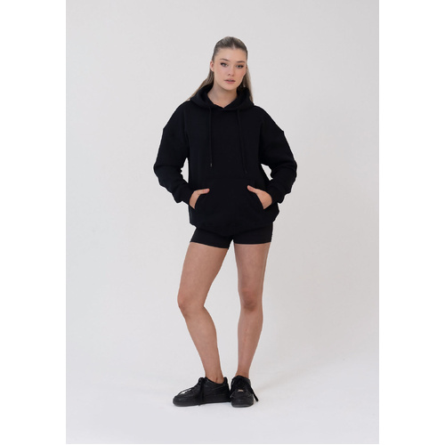 Studio 7 Studio Hoodie; Black; Adult Large