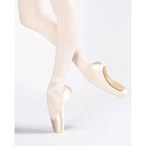 Energetiks Athena Pointe Shoe; Adult 33; Width 1; Flexible Hard; Pink