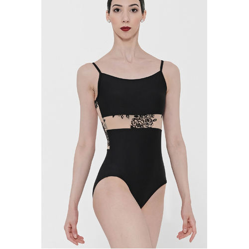 Wear Moi Azurite Leotard Adult Medium; Black