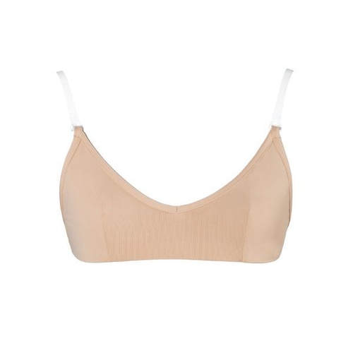 Energetiks Clear Back Bra Child Large; Wheat