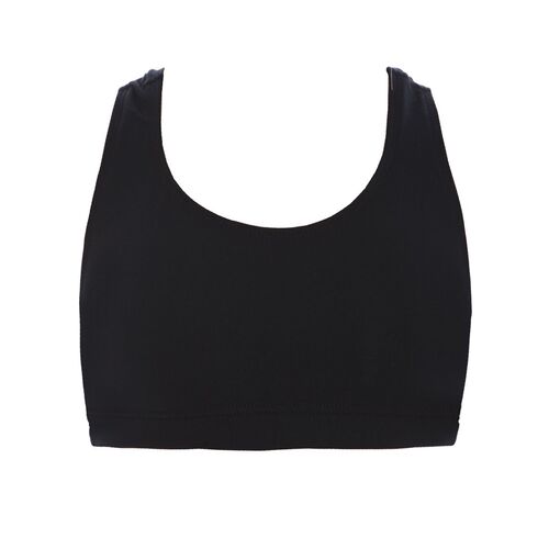 Energetiks Addison Crop Top Child X- Small; Black
