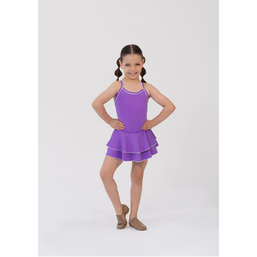 Studio 7 Cindy Dress; Amethyst; Child Large