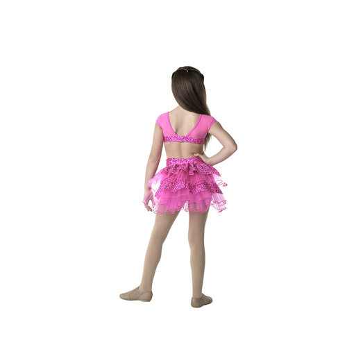 Studio 7 Stepping Out Detachable Bustle Child Small; Hot Pink CLEARANCE