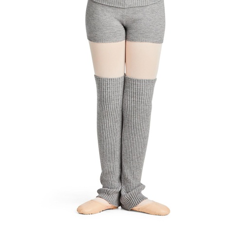 Capezio 18" Legwarmer Child One Size; Heather Gray