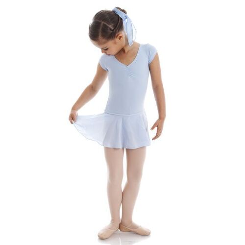 Energetiks Florence Leotard with Skirt Child Large; Baby Blue 
