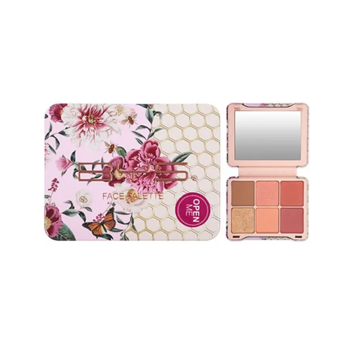 Matte Eyeshadow BYS Queen BEE Face Palette 6PC Sweet Flush
