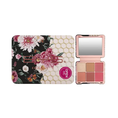 Matte Eyeshadow BYS Queen BEE Face Palette 6PC Honey Glow 