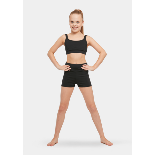 Studio 7 Performance Shorts Child Large; Black