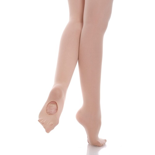 Energetiks Premier Dance Tight Convertible; Salmon Pink; Adult C