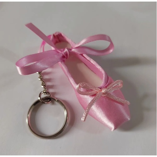 Fifi & Co Pointe Shoe Keyring; Hot Pink 