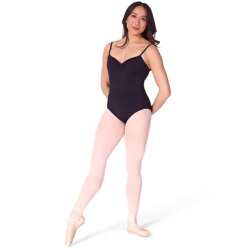 Capezio Soft Elegance Camisole Leotard with Bratek2; Adult Large; Black