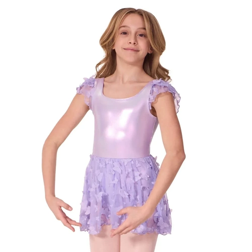 Capezio Flutter Flight Tank Dress; Lavender; Child Intermediate