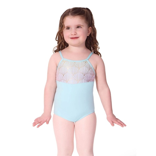Capezio Sea Star Venus Camisole Leotard; Turquiose; Child Large