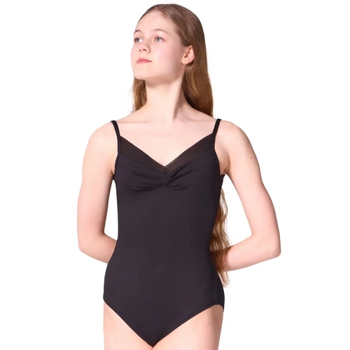 Capezio Reminiscence Anemoia Camisole Leotard; Black; Adult Small