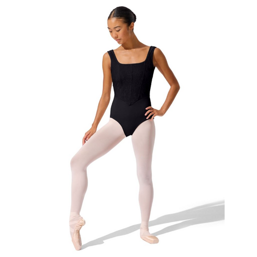 Capezio Cristobal Leotard; Black; Adult Large