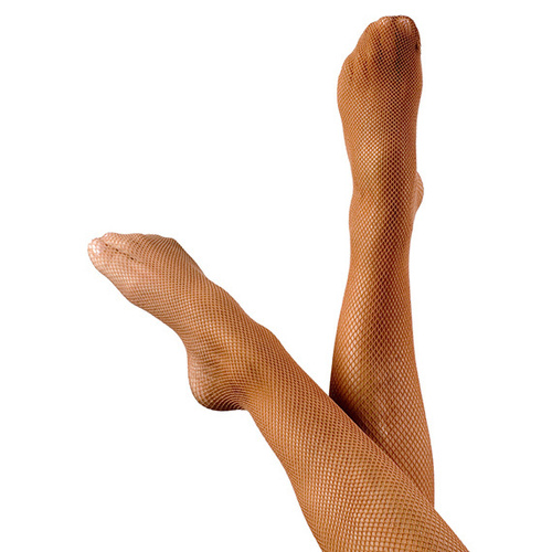 Fiesta Fishnet Tights Adult Medium; Tan