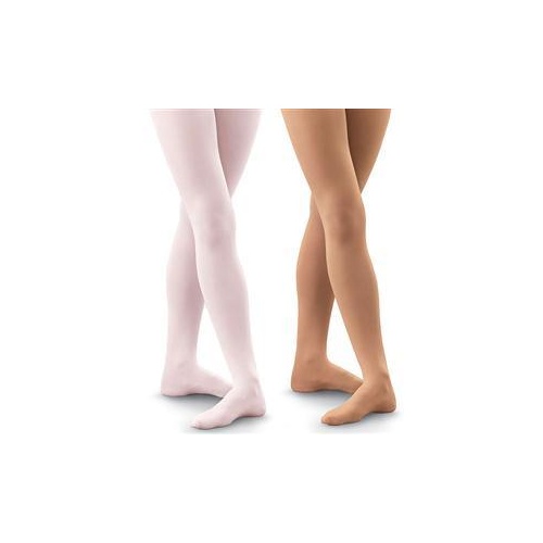 Fiesta Micro-Basics Footed Tights Child 2-4; Flesh Pink