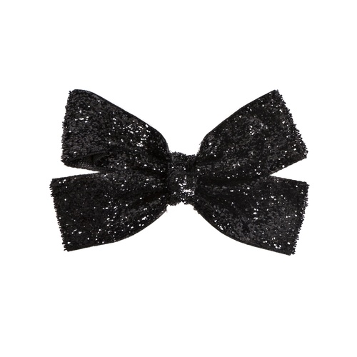 Energetiks Glitter Hair Bow; Black