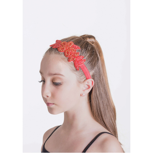 Studio 7 Illuminate Head Band; Red