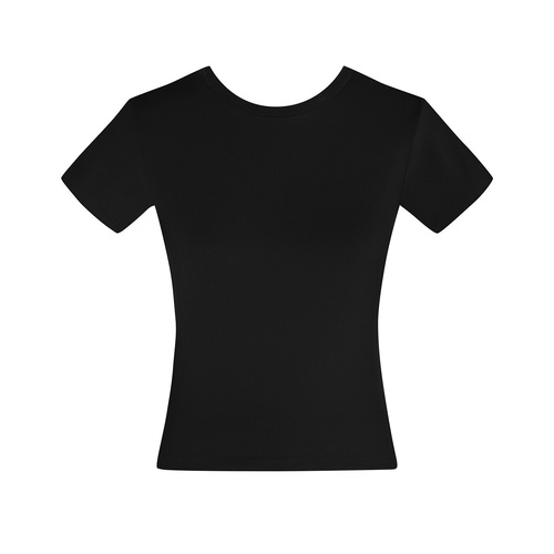 Energetiks Olympia Fitted Tee ; Adult Medium; Black
