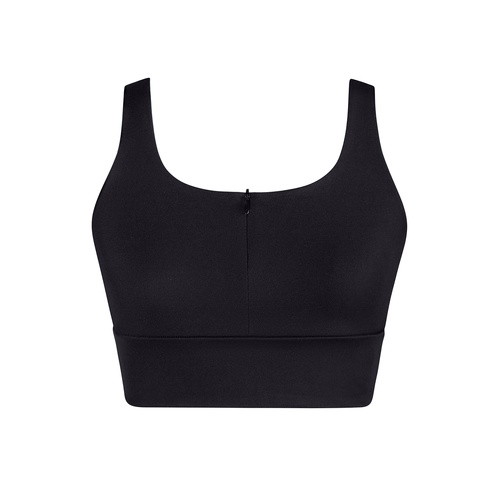 Energetiks Elysia Zip Crop Top Adult Large; Black