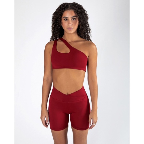 Energetiks Xenia Crop Top ; Adult Large; Crimson Red